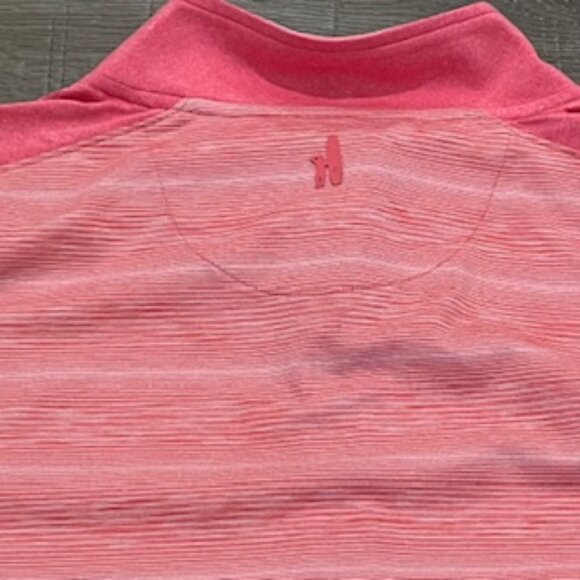 NEW Johnnie-O Men’s XL 1/4 Zip Prep-performance Coral Golf‎ Sweater NWT - Picture 10 of 12